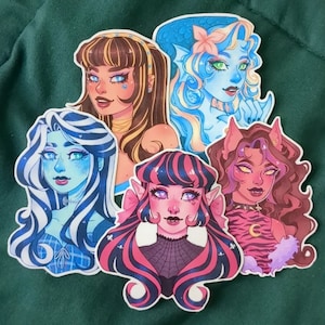 Monster Ghouls Stickers