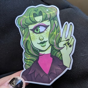 Cyclops Ghoul Sticker