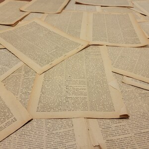 Papier vintage - Pages jaunies par le temps | Scrapbook, Journal de pacotilles, Bricolage | En français | Aspect vieillot authentique
