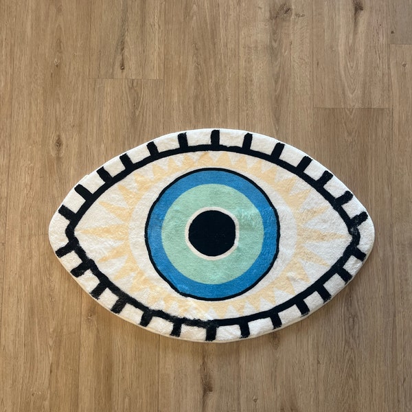 Evil Eye Bath Mat