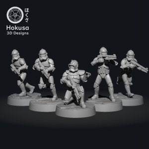 Star Wars: Legion: Phase 2 Clone Troopers Unit - Game Goblins