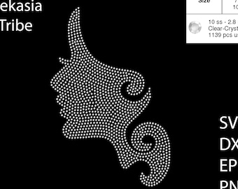 Plantilla De Diamantes De Imitación Para Mardi Gras, Descarga