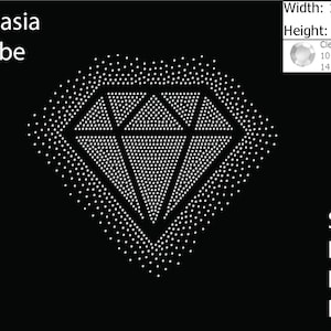 Pode incluir: Um design de diamante feito de pontos brancos sobre um fundo preto. A imagem inclui o texto "iLekasia Tribe" no canto superior esquerdo e opções de tipo de arquivo: SVG, DXF, EPS e PNG à direita. O diamante tem 29,9 cm de largura e 26,7 cm de altura.