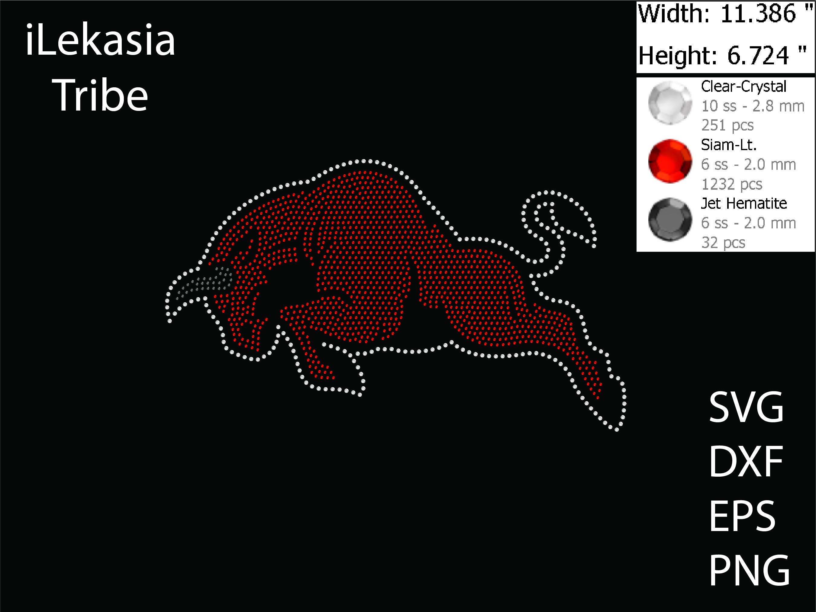 Red Bull Rhinestone Template SVG | DXF |EPS| Cricut, Silhouette | (2202 ...