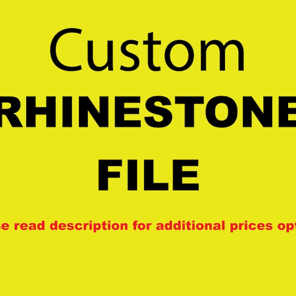 Custom Rhinestone File