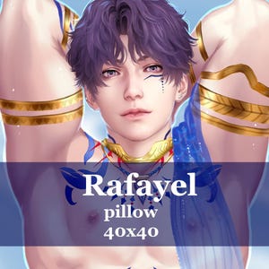 Love and Deepspace Rafayel pillow  Fan made