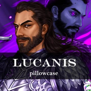 Lucanis Dellamorte lichaamskussen Dakimakura kussensloop fanart gemaakt