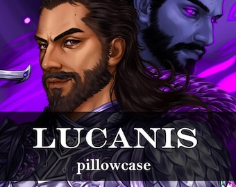 Lucanis Dellamorte Body Pillow Dakimakura pillowcase Fan Art made