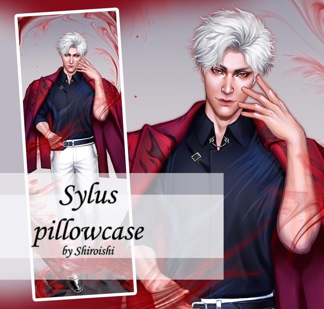 Love and Deepspace Sylus シン、진운 Body Pillow Dakimakura pillowcase Fan Art made