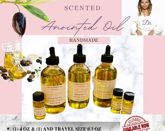 Anointed Oil Sets Available: - (1) 4.0 oz & (1) Travel Size 0.3 oz