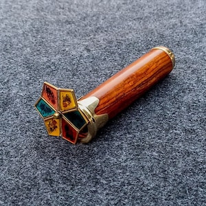 Brass Wooden Kaleidoscope, Colorful Kaleidoscope, Handmade Kaleidoscope, Collectible & Birthday Gift, Antique Item, Gift for Kids and Adults
