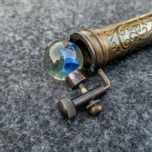 Marble Scope Kaleidoscope Custom Handmade Kaleidoscope Brass Collectible Gift for Birthday Christmas Gift for Kids Toy Kaleidoscope for Fun