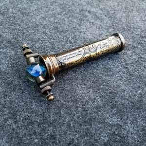 Marble Kaleidoscope, Custom Marble Scope, Brass Handmade Kaleidoscope, Collectible and Unique Gift Kaleidoscope, Birthday and Christmas Gift