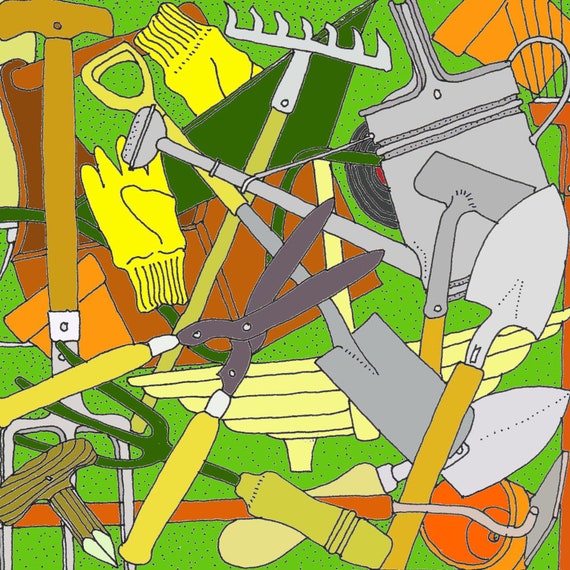 GARDEN TOOLS (limited Edition Print) Canada