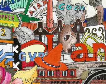 AMSTERDAM (Limited Edition Druck)