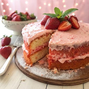 BEST RECIPE For Strawberry Cake PDF Download