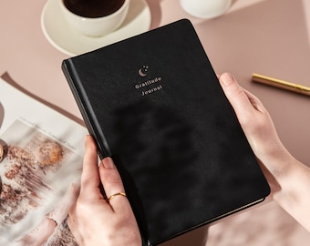 Tagebuch der Dankbarkeit | mindfulness Journal | Wellness Tagebuch | Pflege Tagebuch | Morgen Abend Journal | Geschenkidee