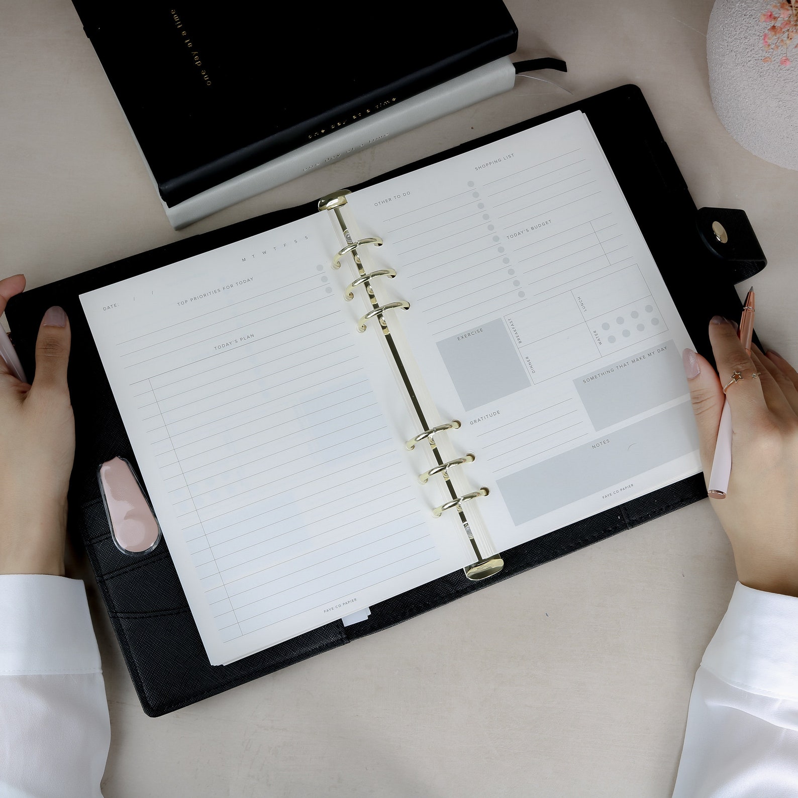 Ring Binder Organiser A5 Personal Planner Agendaplanner Etsy