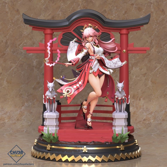 八重巫女 ガレージキット - Etsy 日本