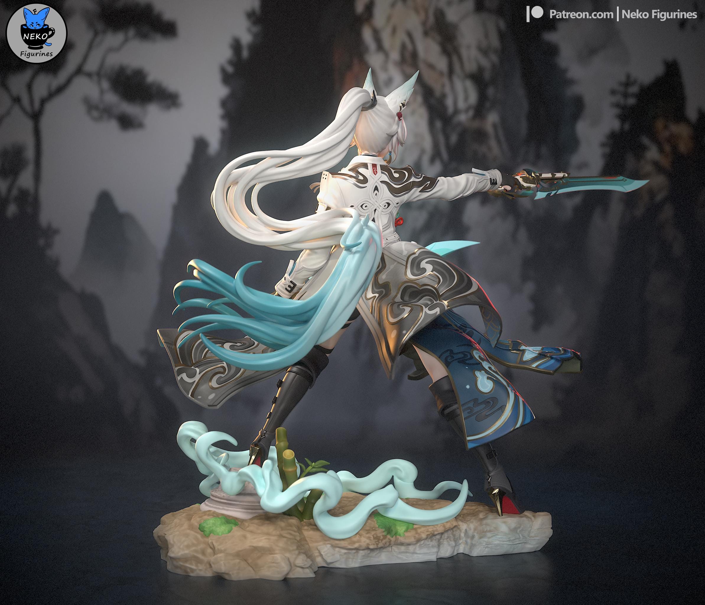Fei Xiao Garage Kit by Neko Figures - Etsy