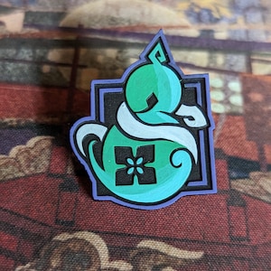 Baizhu Constellation Pin