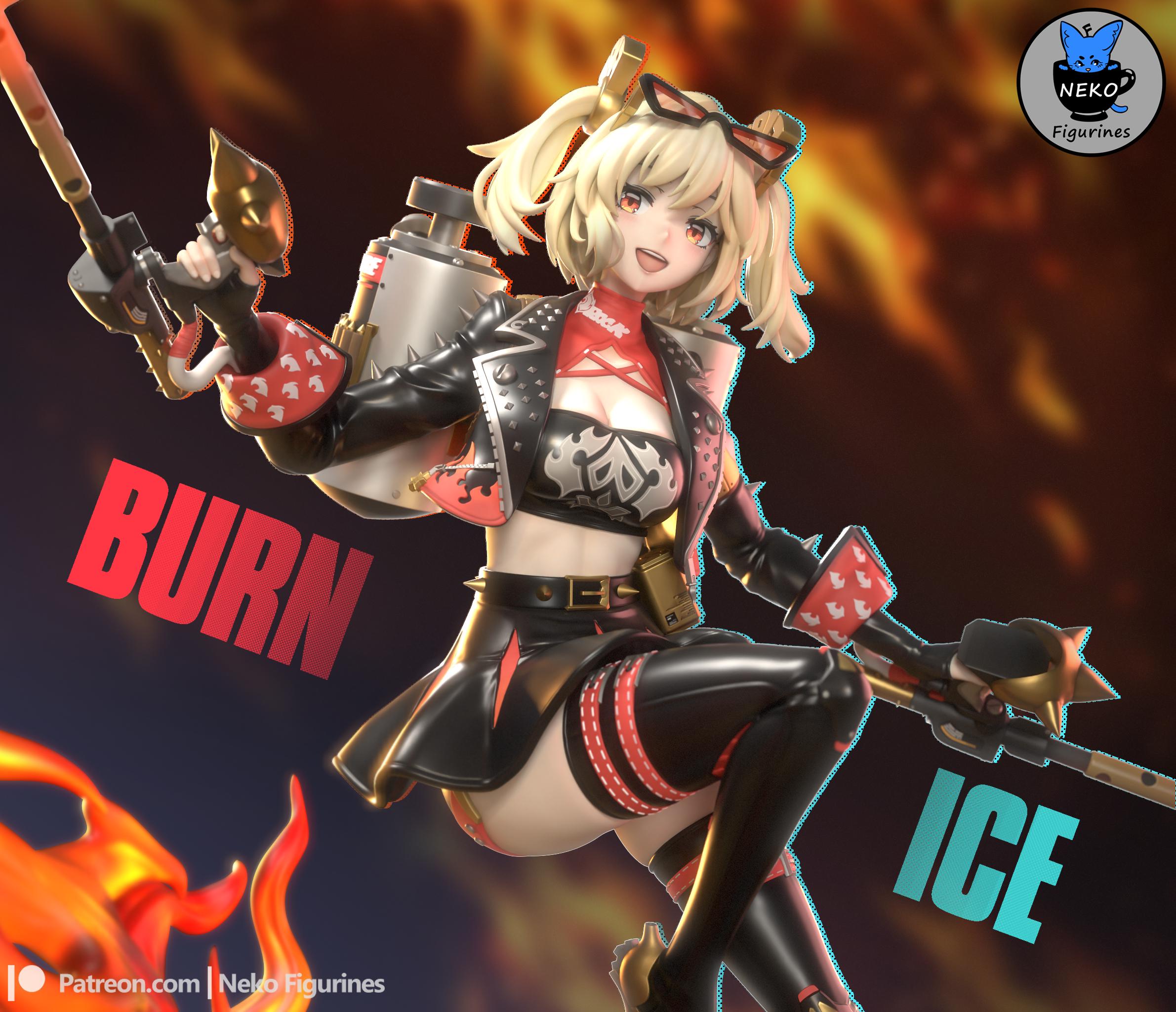 Burnice by Neko Figures Garage Kit - Etsy