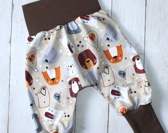 Pantalon à pompe pantalon bébé pantalon enfant garçon fille taille bébé. 50 à 104 ours