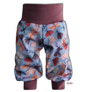 Softshell pants size 74 pump pants baby pants softshell pants child boy girl baby mud pants butterfly