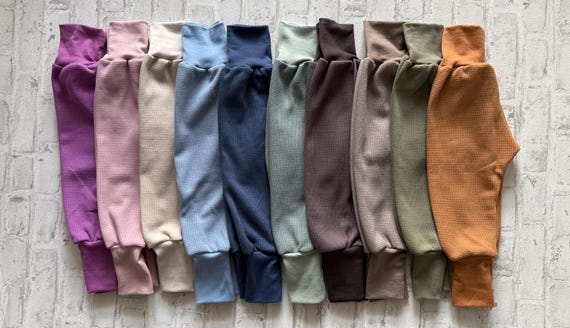 Pumphose Waffeljersey Kinder Babyhose Waffeljerseyhose Herbst Trendy Größe 62 - 128 Farbe wählbar NEU Bestseller