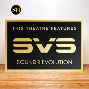 SVS | Home Theatre Signs | Signage | Cinema Decor