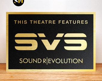 SVS | Home Theatre Signs | Signage | Cinema Decor