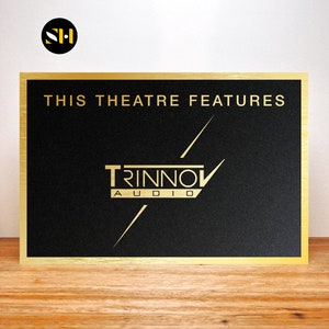 Trinnov Audio - Option 1 | Home Theatre Signs | Signage | Cinema Decor