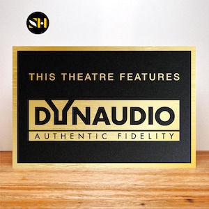 Dynaudio | Home Theatre Signs | Signage | Cinema Decor