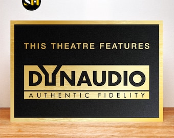 Dynaudio | Home Theatre Signs | Signage | Cinema Decor