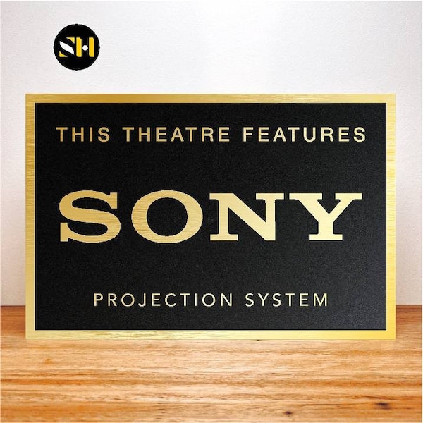 SONY | Home Theatre Signs | Signage | Cinema Decor