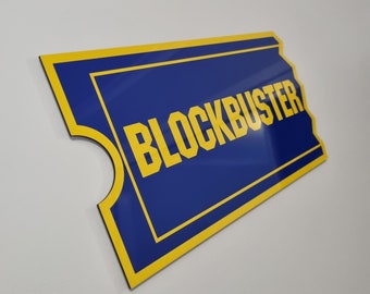 Blockbuster sign | Home Theatre Signs | Signage | Cinema Decor