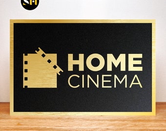 Home cinema | Home Theatre Signs | Signage | Cinema Decor