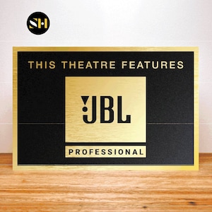 JBL PROFESSIONAL | Home Theatre Signs | Signage | Cinema Decor