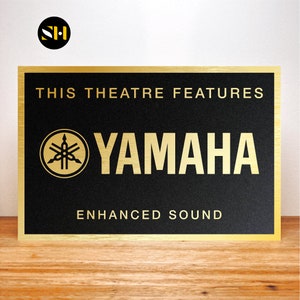 Yamaha | Home Theatre Signs | Signage | Cinema Decor