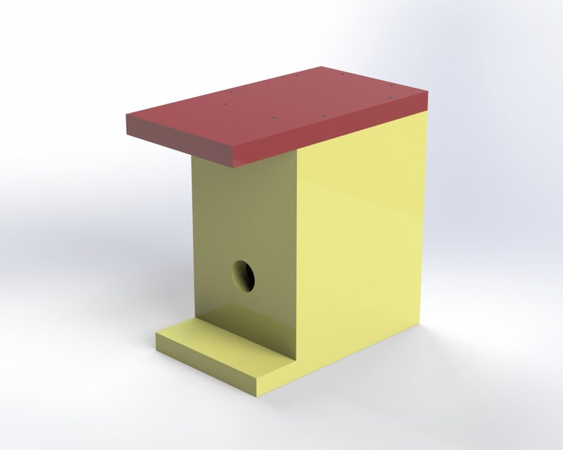 Finch Flat Birdhouse Plans Etsy