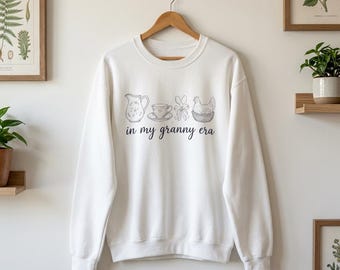 W czasach mojej babci... Przytulna koszula w stylu vintage, idealna na zabawę i luz