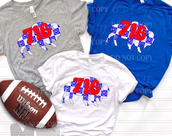 Diseño retro clásico de cuadros de Buffalo / Descarga instantánea / PNG / NY / Fútbol americano de Buffalo / Bills
