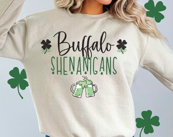 Buffalo Shenanigans | Buffalo Football | Instant Download | Bills | PNG for St Patrick’s Day
