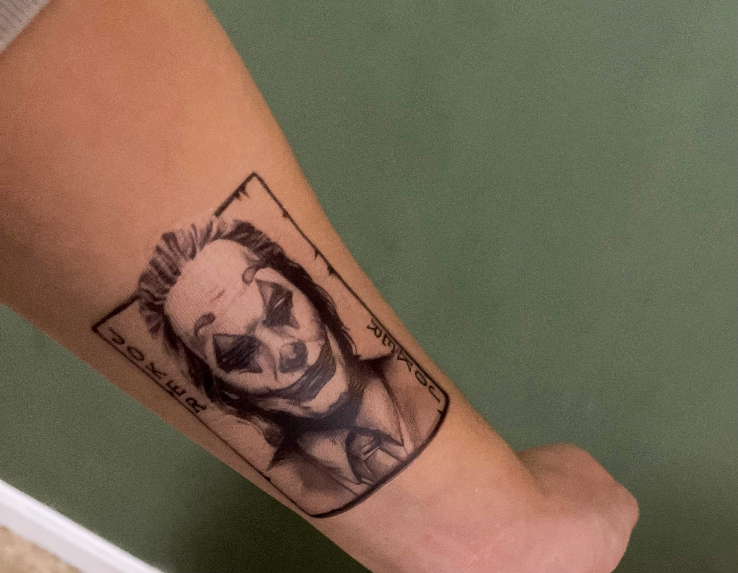 Joker Tattoos Etsy