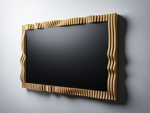Parametric design wall frame | custom CNC cutting files | CNC template | PF2