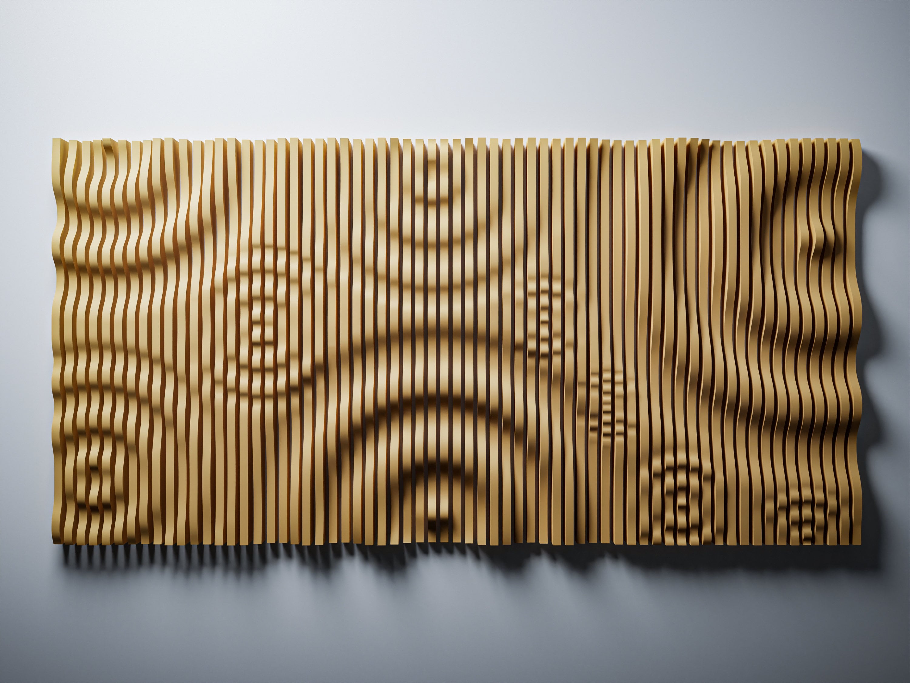 Water Ripple Panel Cad Water Ripple Wood Wall Panel: Parametric CNC Design (digital Download ...