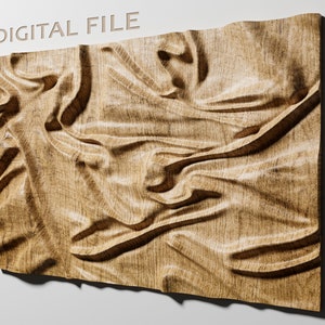 Panel de madera para decoración de paredes. Archivos STL para tallado en bajorrelieve con CNC o impresión 3D. Patrón CNC para decoración de paredes. TP1