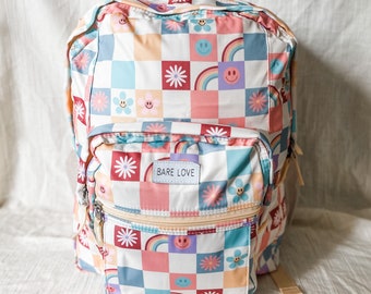 Everything backpack - personalised - Summer print