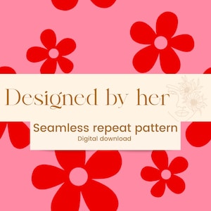 Seamless repeat pattern - flowers