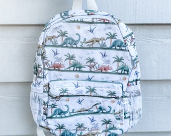 Mini/Toddler Backpack - Dinorama print